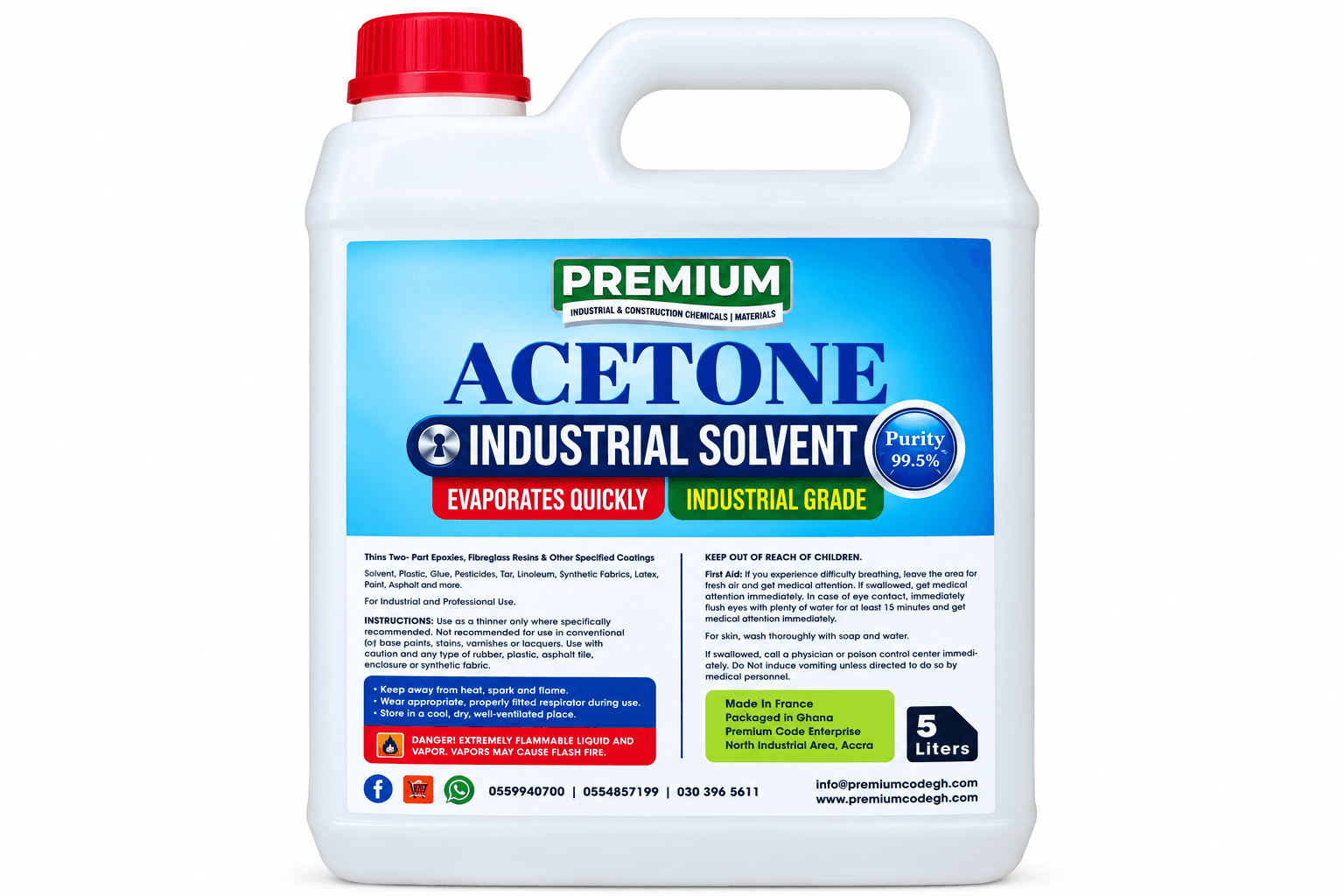 ACETONE 5L